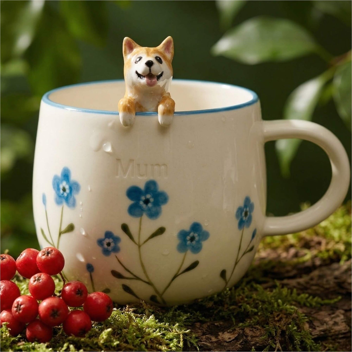 Custom Hand-Crafted 3D Pet Mug – 100% Hand-Kneaded Personalized Ceramic Dog & Cat Cup with Lifelike Likeness | Unique Gift & Keepsake for Pet Owners